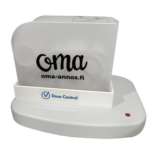 <b>PLUSPAKETTI<br>29,90 €/kk</b><br>DoseControl™ LääkeMuistuttaja <br>dosetilla tai annosjakelulaatikolla <br>Dose Loop